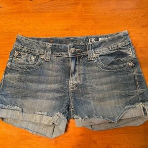 Miss Me shorts.  Size 29